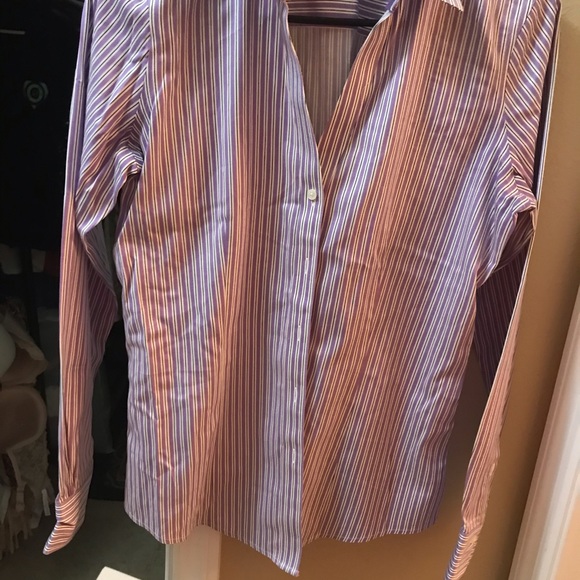 Brooks Brothers cotton blouse size 4 - Picture 3 of 5